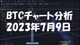 2023年7月9日ビットコイン相場分析