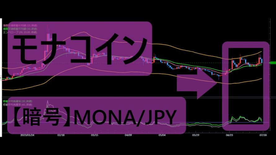 モナコインは一時的な急騰が相次いで発生！23年9月予定の半減期に向けて今後も上昇するのか？パンケーキの動きにも注目！