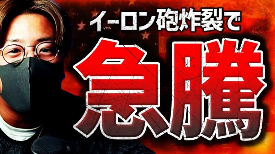 イーロン砲でDOGE急騰!ビットコイン急落も世界は強気。