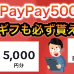 PayPay5000円分貰える紹介キャンペーンがヤバイ…