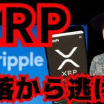 リップル(XRP)から逃げて！全戻しの暴落が来る。