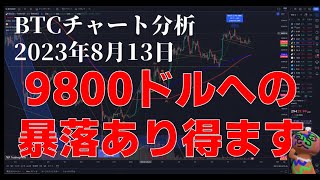 2023年8月13日ビットコイン相場分析