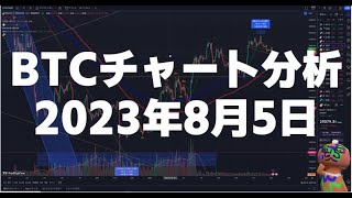 2023年8月5日ビットコイン相場分析