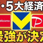 【2023年8月】5大経済圏を徹底比較！（新Vポイント・楽天・ドコモ・au・PayPay）