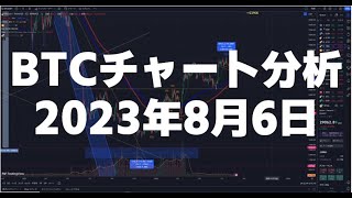 2023年8月6日ビットコイン相場分析