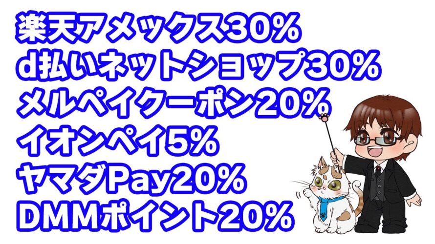【8月第一週目週末のポイ活】土日に確認しておきたいお得情報まとめ