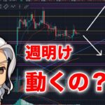 ビットコイン/BTC週明け動くの・？！！