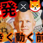 【反発】ビットコイン、大きく動く前兆。ETF承認は間近？(仮想通貨情報+BTC ETH XRP SHIB BCH 相場分析)