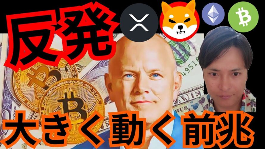 【反発】ビットコイン、大きく動く前兆。ETF承認は間近？(仮想通貨情報+BTC ETH XRP SHIB BCH 相場分析)