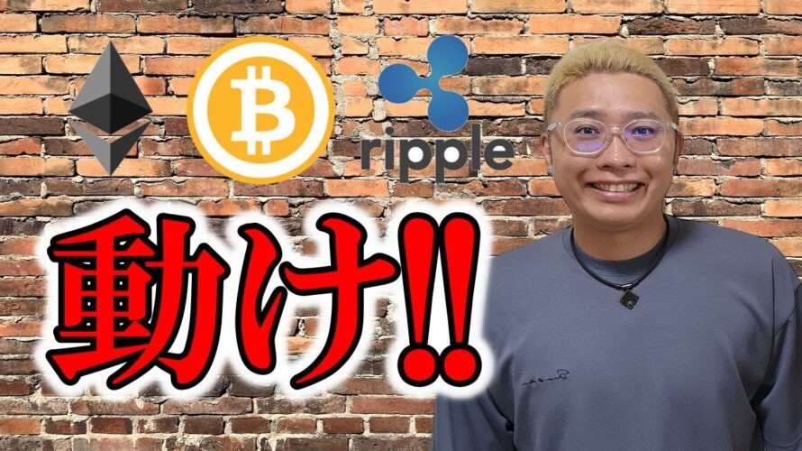 【ビットコイン & アルトコイン 分析】チャートよ動け!!