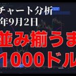 2023年9月2日ビットコイン相場分析