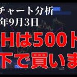 2023年9月3日ビットコイン相場分析