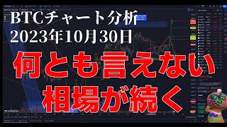 2023年10月30日ビットコイン相場分析