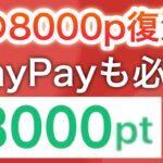 【話題】ついにあの8000p貰えるキャンペーンが復活‼︎