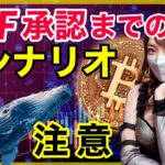 ビットコインETF承認でどこまで上昇❓リスクについても解説します