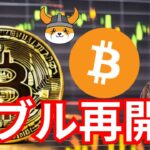 『今から仮想通貨バブル再開？』暗号資産最新情報+ナスダックドル円 FLOKI ビットコイン(BTC) イーサリアム(ETH) リップル(XRP) アプトス(APT) 相場分析