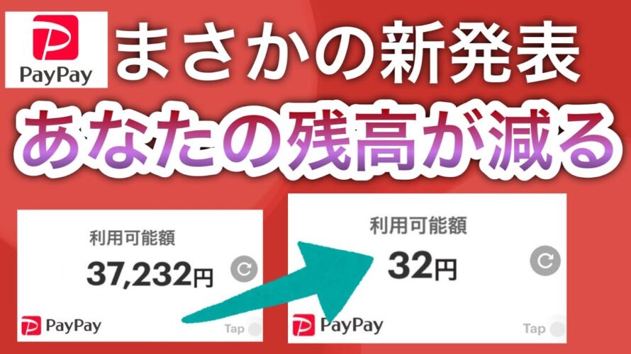 PayPayこれは大丈夫か…??