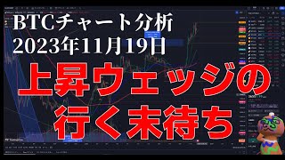 2023年11月19日ビットコイン相場分析