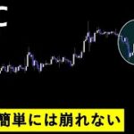 落ちても買われやすい相場は続く【BTC ビットコイン】