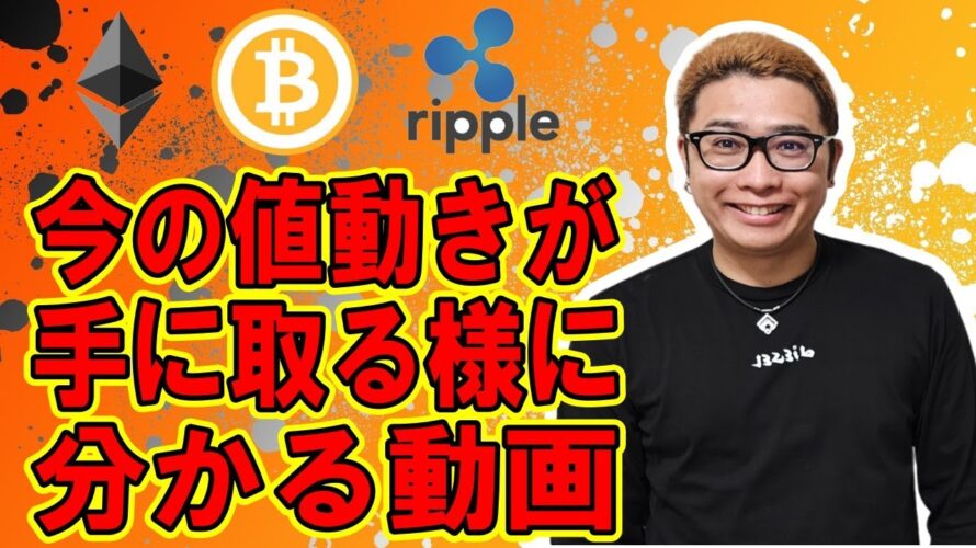 【 #ビットコイン & アルトコイン 分析】今の値動きが手に取る様に分かる動画!! #bitcoin #btc