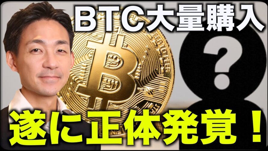 ビットコイン大量購入のアドレスが遂に暴かれた。史上最高値を更新!