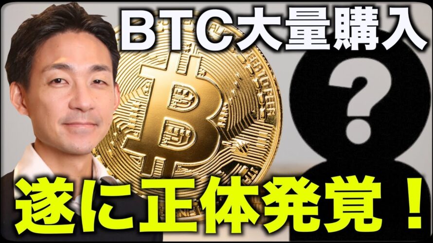 ビットコイン大量購入のアドレスが遂に暴かれた。史上最高値を更新！