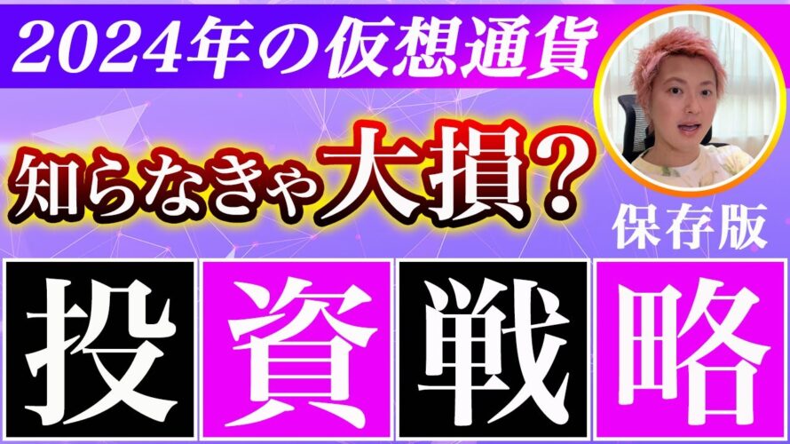 【保存版】ビットコイン・ソフトランディングが来たら下がると思います！今からとるべき対策を徹底解説！2024年の投資戦略！【最新の仮想通貨分析を公開】