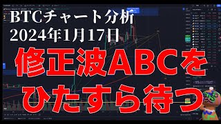 2024年1月17日ビットコイン相場分析