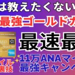 【最強のゴールドカード】ANAアメックスゴールドカードが最強の理由 ANAマイルを11万マイル貯めるキャンペーン情報も公開