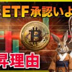 【BTC ETH XRP】分析と戦略 ビットコインETF承認間も無く？DTCCティッカー掲載
