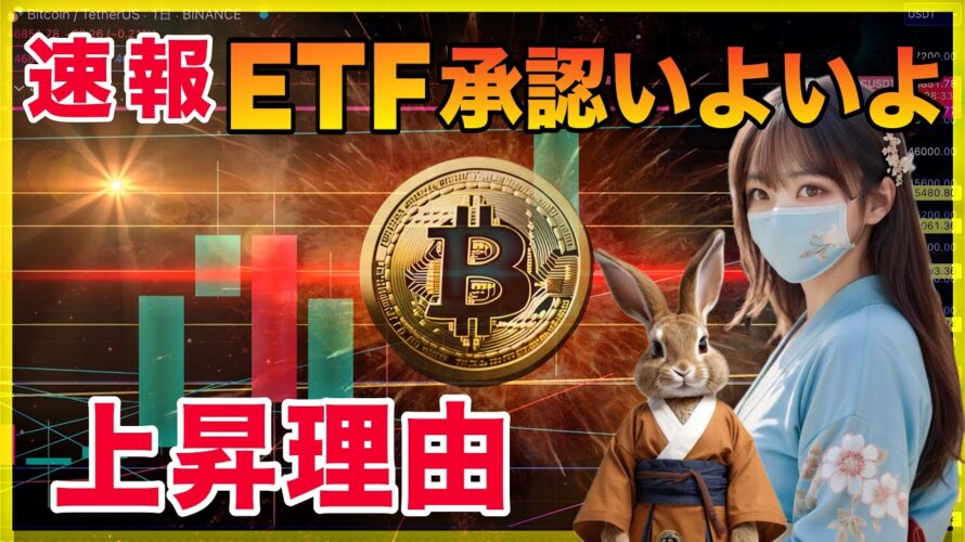 【BTC ETH XRP】分析と戦略 ビットコインETF承認間も無く?DTCCティッカー掲載