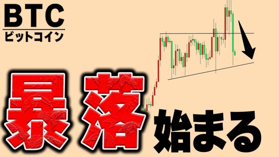 ビットコイン暴落!そんな中あのアルトコイン買いました【ETH,XRP】