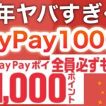 新年の爆益キャンペーンでPayPayポイントもらえる‼︎