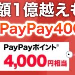 これは流石にやりすぎでしょ…【PayPay4000p】