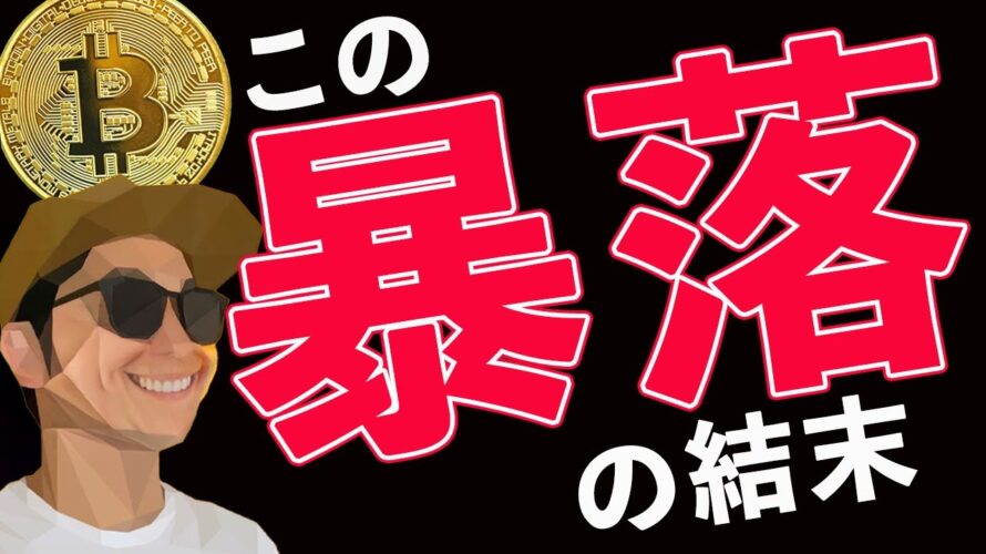 ビットコイン暴落の結末を予想します。