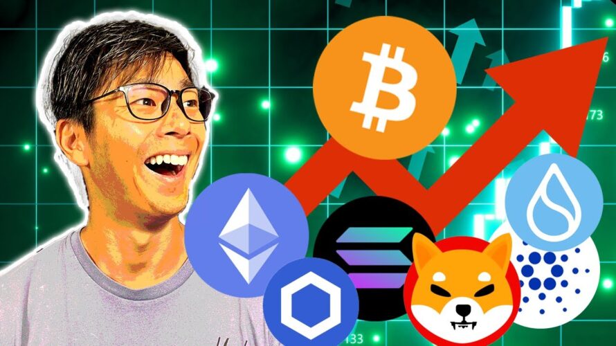 ビットコイン17万ドルまで急騰説!?これから期待のアルトSOL/SUI/SHIB/ADA/LINK分析