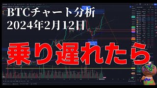 2024年2月12日ビットコイン相場分析