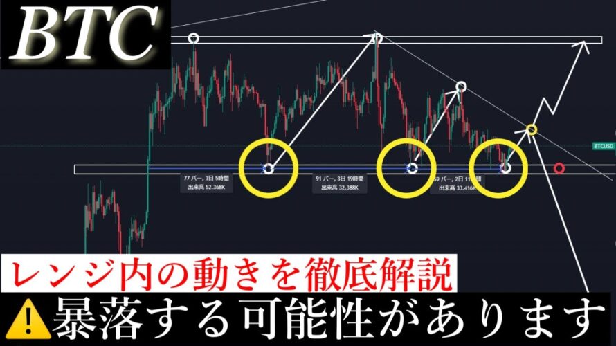 2/24「⚠️近日暴落する可能性が高い理由について解説します」ビットコイン分析