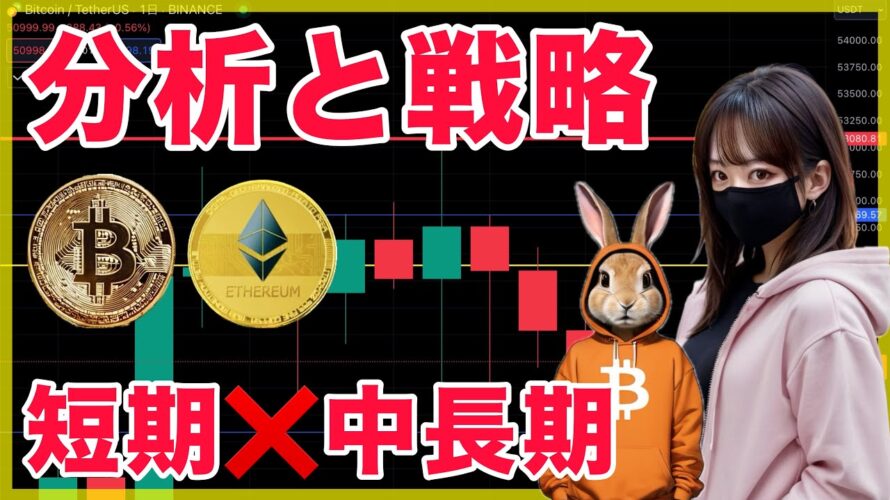 【BTC ETH ALI】分析と戦略 ビットコインはこのまま下落してしまうのか?