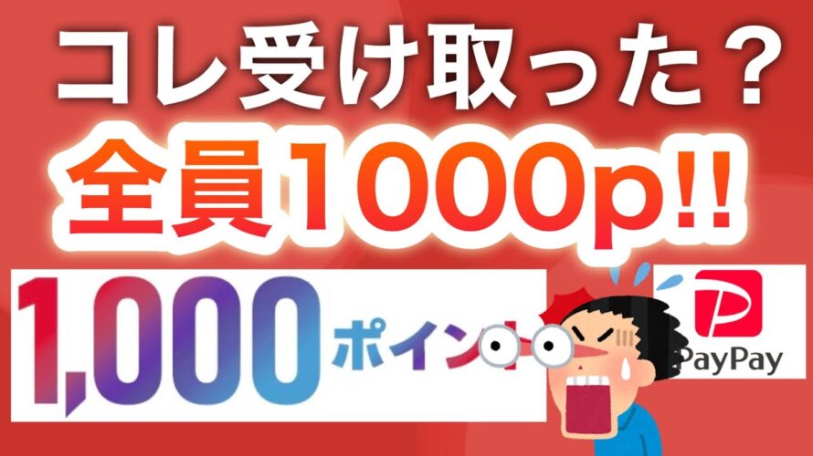まさかコレやってない人いないよね…?【PayPay/楽天】