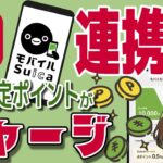 Suicaとd払いの連携開始！なんと期間限定ポイントがチャージできる！