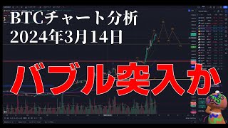 2024年3月14日ビットコイン相場分析