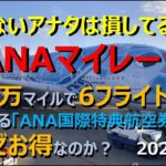 【ANAマイル基本】ANA便だけで構成する「国際線特典航空券」だと、1,5万マイルでANA便に6回乗れます。「お得」なからくりを理解しましょう！ この基本形の上に「提携航空会社特典航空券」があります。