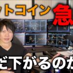 ビットコイン急落！BTCやアルトが、まだ下がるのか、ここからさらに上がるのか、億り人の見解を話します。