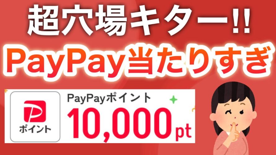 【ガチ】コレあんまり広めないでね…【PayPay】