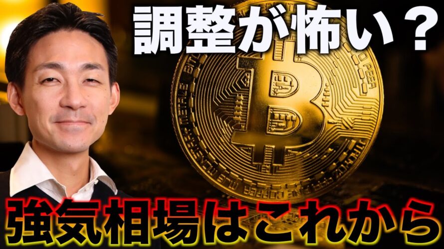 ビットコインの強気相場はこれから。調整が怖い？