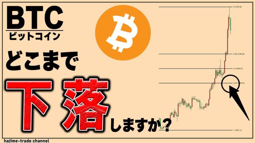 ビットコインの下落がどこで止まるかについて解説します