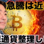 ビットコインの急騰は近い？仮想通貨の整理をします。