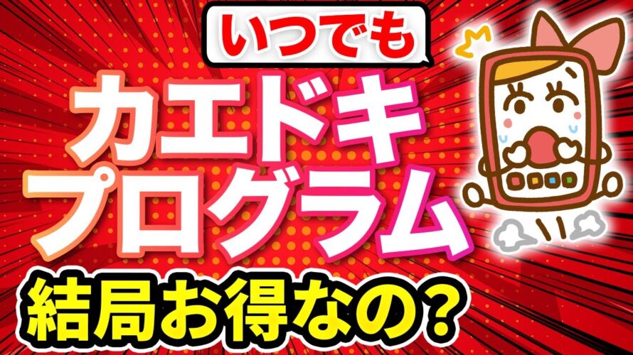 ドコモの「いつでもカエドキプログラム」はお得なの?おすすめ機種5選も紹介!