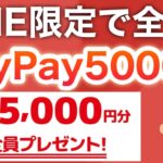 コレがLINEに表示されたらPayPay5000円ゲット‼︎